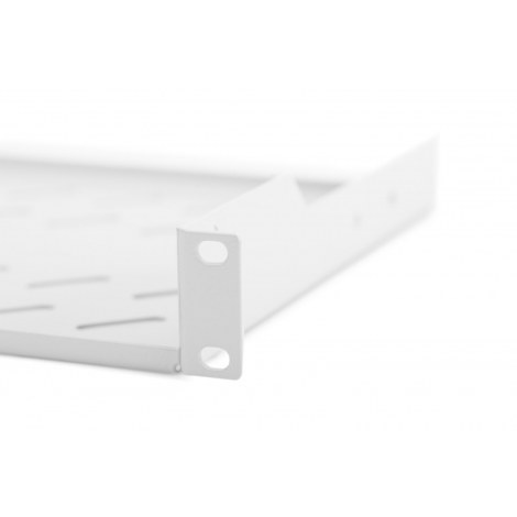 Digitus | Fixed Shelf for Racks | DN-97609 | White | The shelves for fixed mounting can be installed easy on the two front 483 m - 4
